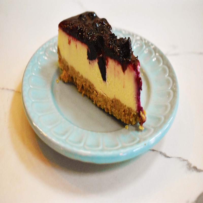 cheesecake de mora
